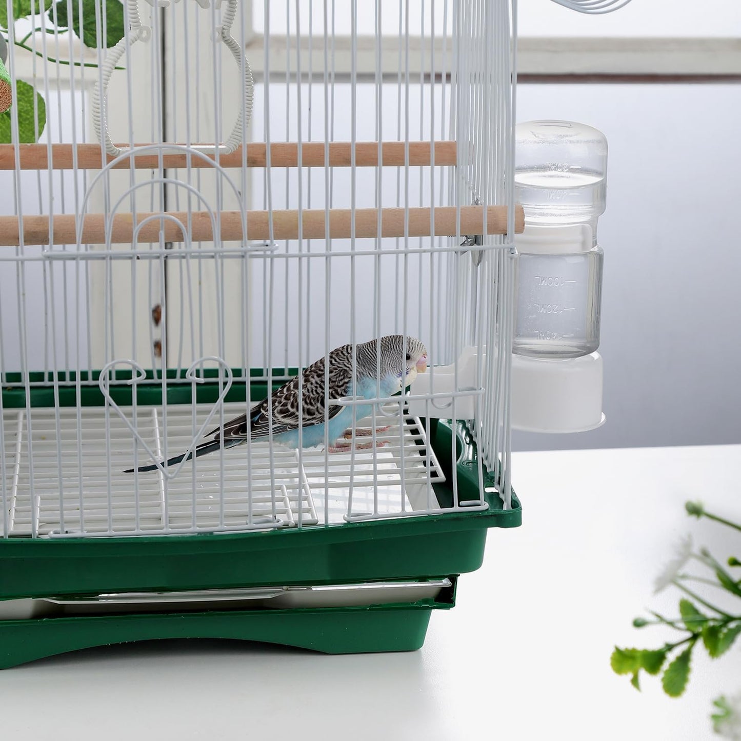 Automatic Bird Water Dispenser No Mess Parrot Feeder Automatic Bird Feeder Rabbit Watering System
