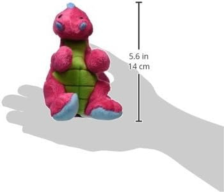 Bubble Plush Dragons Squeaky Dog Toy, Chew Guard Technology - Pink, Small