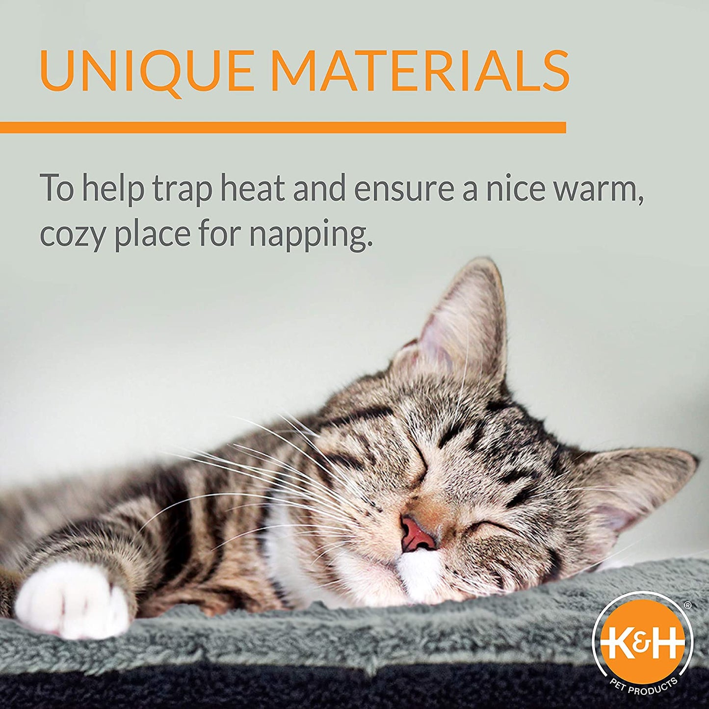 Self-Warming Cat Bed Pad, Self Heating Pad for Outdoor Cat Houses, Warming Mat for Indoor Pet Beds & Furniture, Reversible Blanket, Washable - Small 21 X 17In Oatmeal/Chocolate