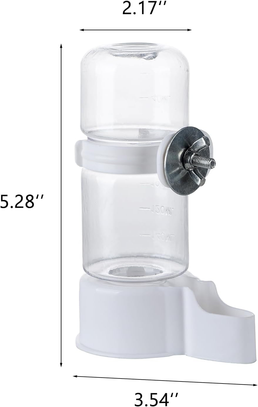 Automatic Bird Water Dispenser No Mess Parrot Feeder Automatic Bird Feeder Rabbit Watering System
